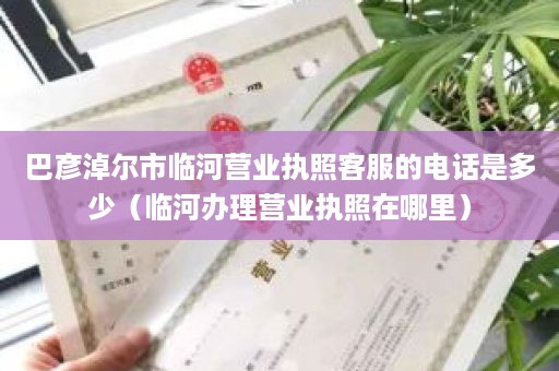巴彦淖尔市临河营业执照客服的电话是多少（临河办理营业执照在哪里）