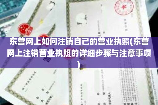 东营网上如何注销自己的营业执照(东营网上注销营业执照的详细步骤与注意事项)
