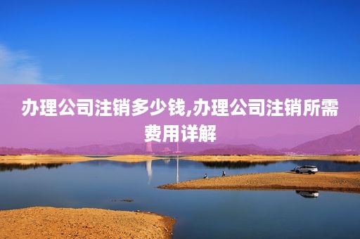 办理公司注销多少钱,办理公司注销所需费用详解