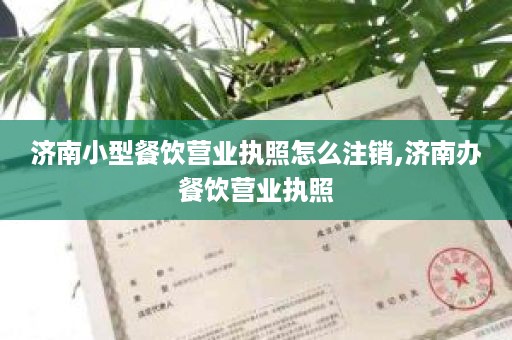 济南小型餐饮营业执照怎么注销,济南办餐饮营业执照