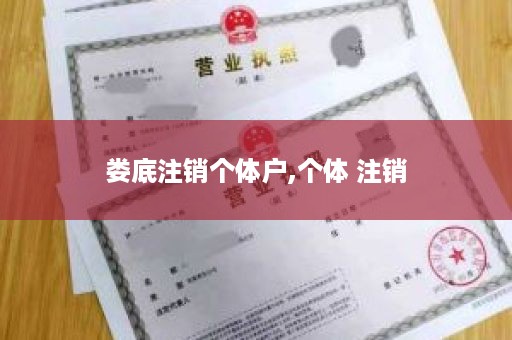 娄底注销个体户,个体 注销