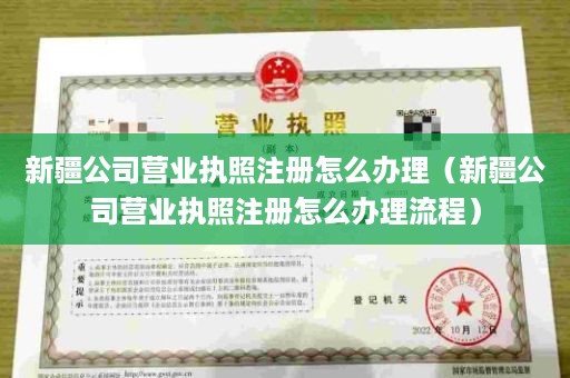 新疆公司营业执照注册怎么办理（新疆公司营业执照注册怎么办理流程）