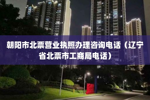 朝阳市北票营业执照办理咨询电话（辽宁省北票市工商局电话）