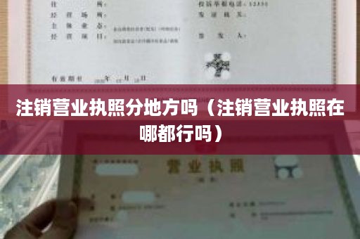 注销营业执照分地方吗（注销营业执照在哪都行吗）