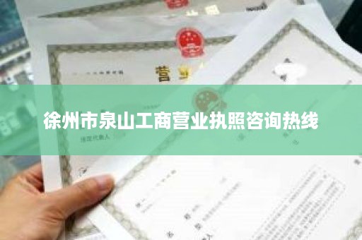 徐州市泉山工商营业执照咨询热线
