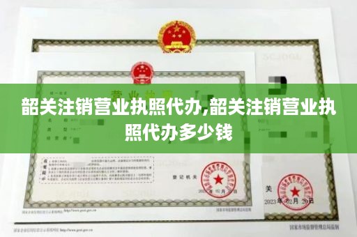 韶关注销营业执照代办,韶关注销营业执照代办多少钱