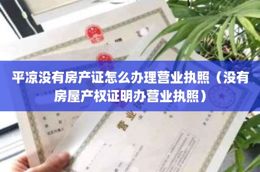 平凉没有房产证怎么办理营业执照（没有房屋产权证明办营业执照）