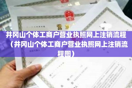 井冈山个体工商户营业执照网上注销流程（井冈山个体工商户营业执照网上注销流程图）