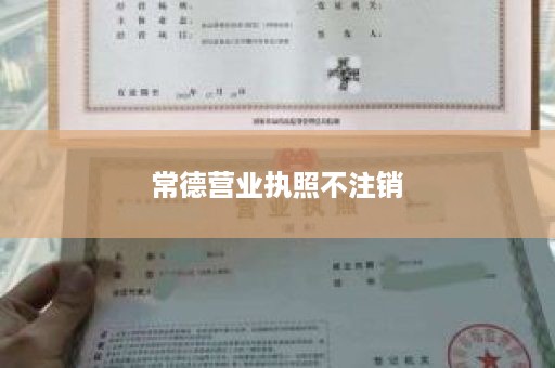 常德营业执照不注销
