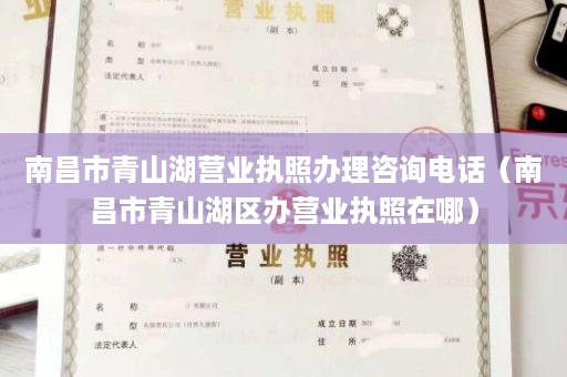 南昌市青山湖营业执照办理咨询电话（南昌市青山湖区办营业执照在哪）