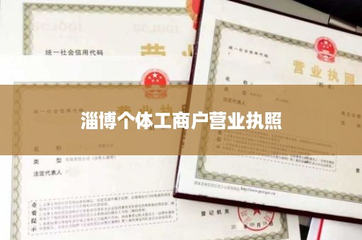 淄博个体工商户营业执照