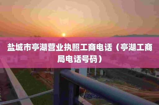 盐城市亭湖营业执照工商电话（亭湖工商局电话号码）