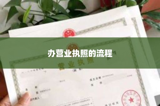 办营业执照的流程