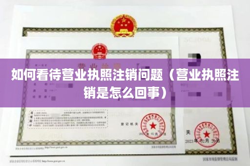 如何看待营业执照注销问题（营业执照注销是怎么回事）