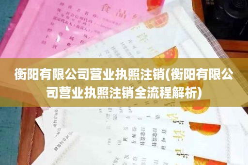 衡阳有限公司营业执照注销(衡阳有限公司营业执照注销全流程解析)